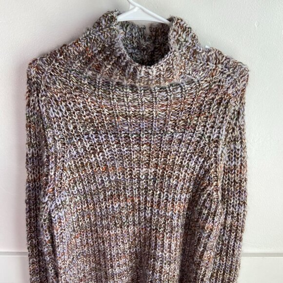NWOT rag & bone Purple Multi Daphne Turtleneck Sweater - Picture 12 of 12